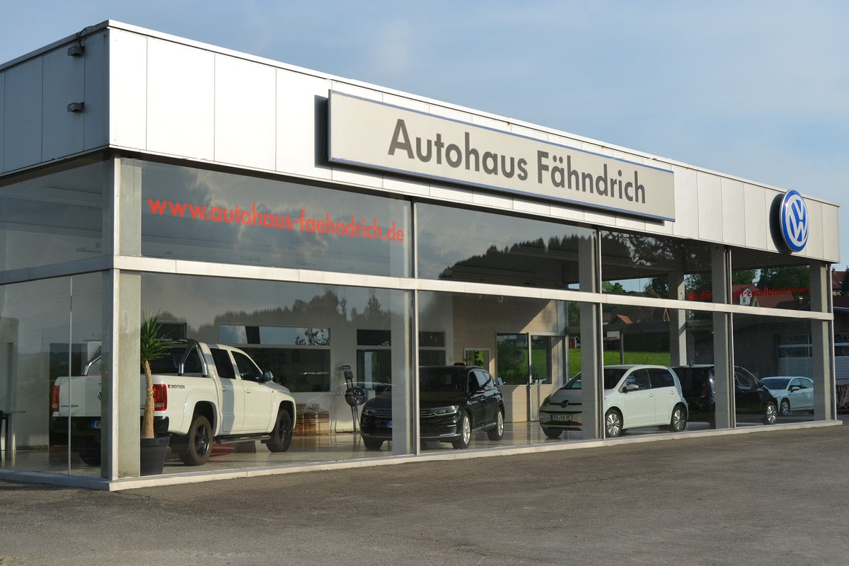 Ansicht des Autohauses von Autohaus Fähndrich GmbH