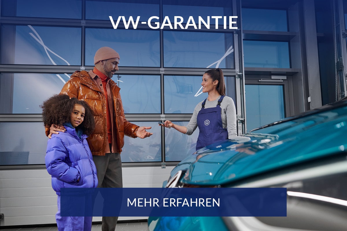 Kachel zu VW-Garantie